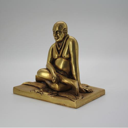 Good Gift Antique Brass Idol Shri Swami Samarth Murti/Statue/Idol for Home Decor